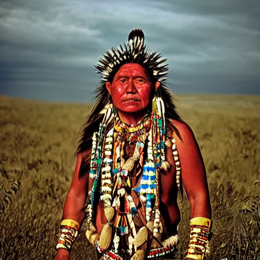 Image similar to national geographic photography of native tribes people