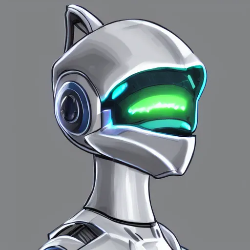 Prompt: cybernetic bottlenose dolphin headshot profile picture, anthropomorphic android design inspired by dolphins, dolphin snout, commission on FurAffinity, unreal engine