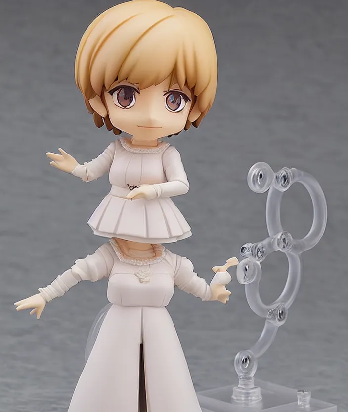 Prompt: princess diana nendoroid, well - designed, realistic lighting, detailed face,