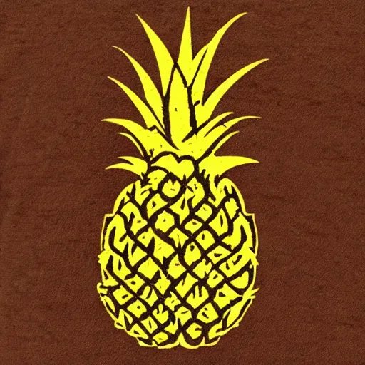 Image similar to a gangster pineapple