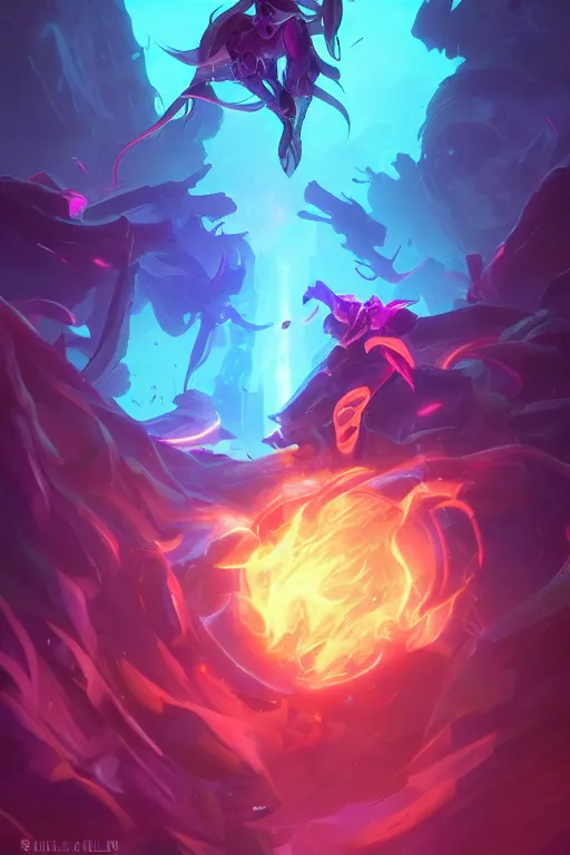 rell league of legends wild rift hero champions arcane | Stable Diffusion