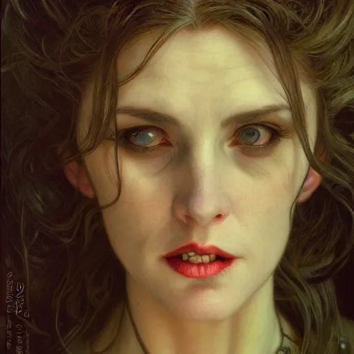 Prompt: portrait of a lady vampire, 35mm, victorian, rim light, depth of field, DOF, ominous, sharp, highly detailed, photorealistic, realistic, unreal 5, high definition, 8k, deviantart, donato giancola, irwin penn, Alphonse Mucha