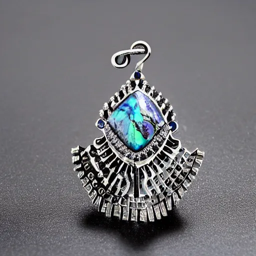 Image similar to very powerful mysterious magical jewelry