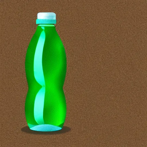 Prompt: bottled water, photorealistic, very detailed, green, dew