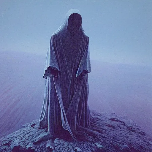 Bladee Album Cover Made By Zdzislaw Beksiński | Stable Diffusion