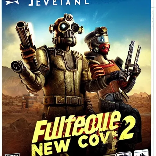 Image similar to fallout : new vegas 2 box art