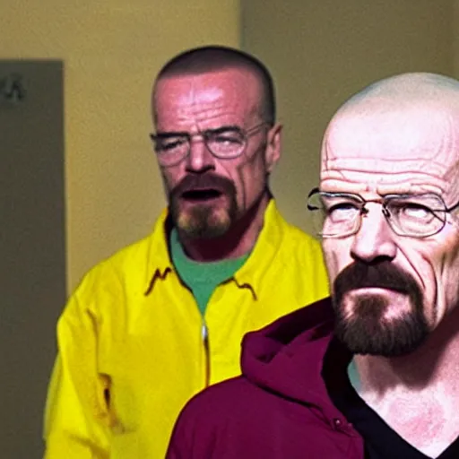 Image similar to walter white winking suspiciously