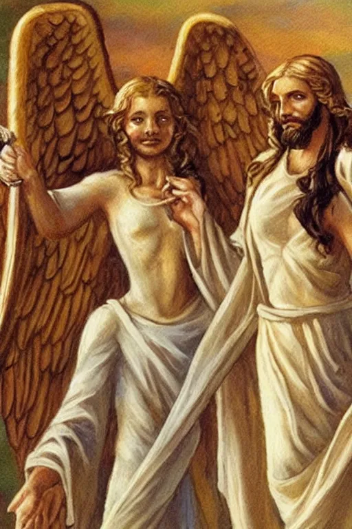 Image similar to biblically accurate angels