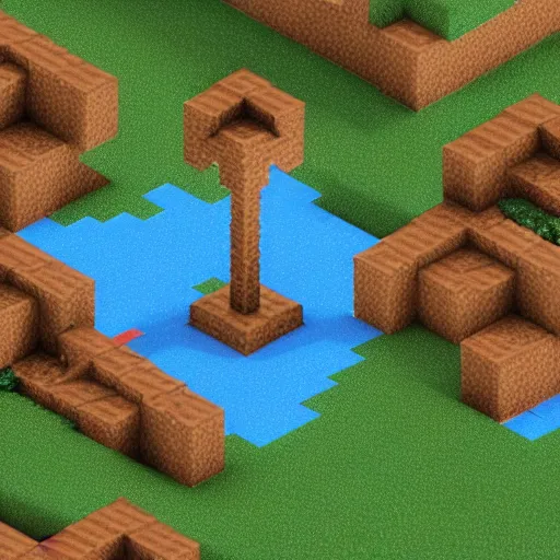 Prompt: a three dimensional model of a minecraft kangaroo mob