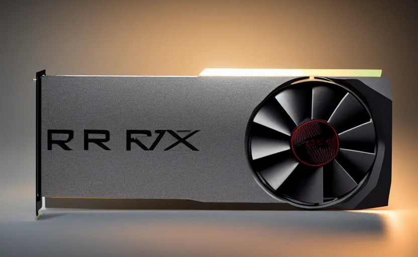 Prompt: A RTX 4090 Founders Edition Graphics Card. Studio Lighting . light fixtures. 8K. detailed. photorealism. artstation. 25mm f/1.7 ASPH Lens. ultra realistic