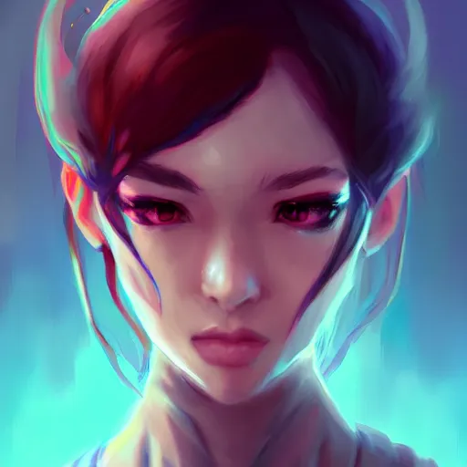 Prompt: character art portrait, deviantart artstation, by ross tran