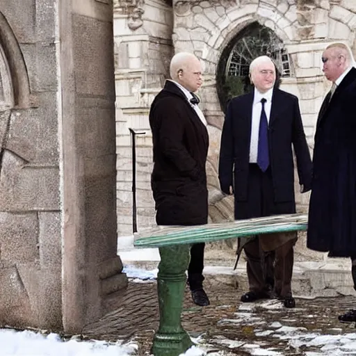 Image similar to Alexander Lukashenko as Harry Potter, cinematic still