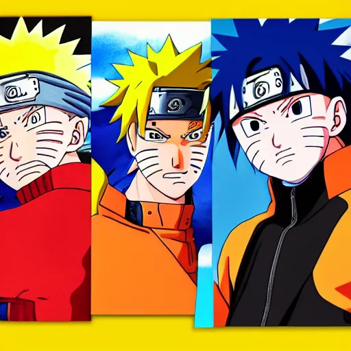 Image similar to naruto uzumaki art by akira toriyama, 4 k, dragon ball artstyle, cel shaded, highly detailed, epic lighting