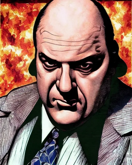 Image similar to tony soprano by glenn fabry