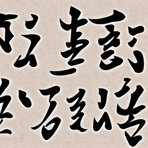 Image similar to kanji hangul fusion script