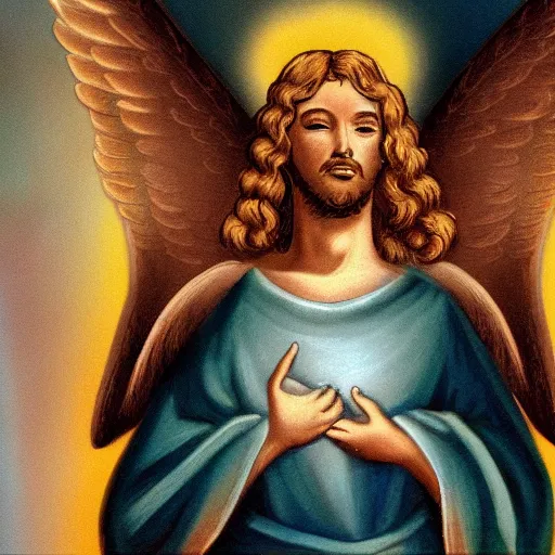 Image similar to biblically accurate angel