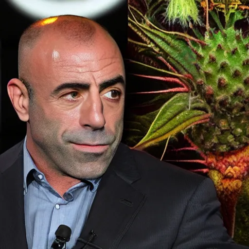 Prompt: joe rogan mescaline