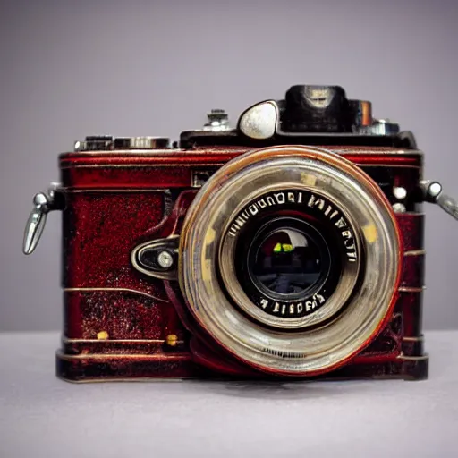 Image similar to an ironman vintage film camera