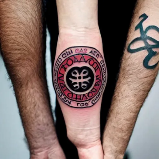 Image similar to a xoloescuincle tattoo