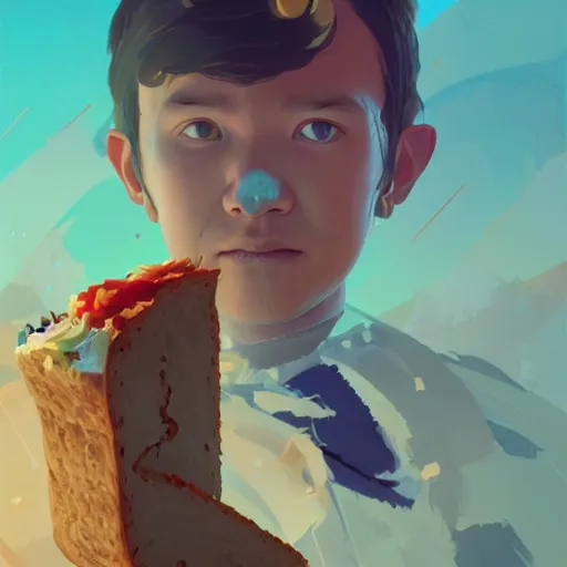 Image similar to portrait of mr viking battle toast, bread slice type pokemon, strong pixar wonder bread warrior, volumetric lighting, dynamic composition, art by sachin teng and sergey kolesov and ruan jia and heng z, scifi, fantasy, hyper detailed, ultra realistic, sharp focus, wildlife photography, national geographic, octane render, concept art