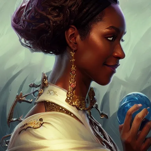 Prompt: Bill Cosby Mixologist, closeup, D&D, fantasy, intricate, elegant, highly detailed, digital painting, artstation, concept art, matte, sharp focus, illustration, hearthstone, art by Artgerm and Greg Rutkowski and Alphonse Mucha