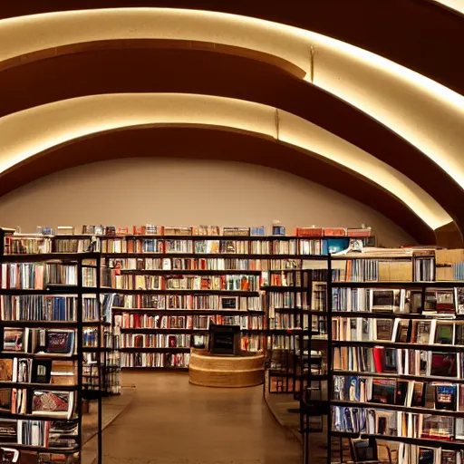 Image similar to opera bookstore interior architecture