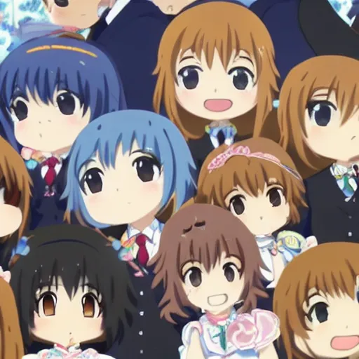 Image similar to portrait of kawaii chibi in the sytle of kyoto animation