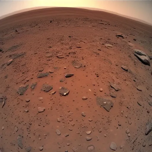 Prompt: gopro image of the discovery of alien life on mars