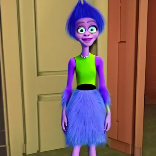 Prompt: Celia from Monsters Inc