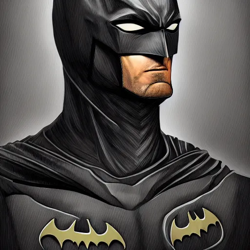 Image similar to portrait of tactical batman, intricate, photo real, elegant, highly detailed, centered, grungy, digital painting, artstation, concept art, smooth, sharp focus,