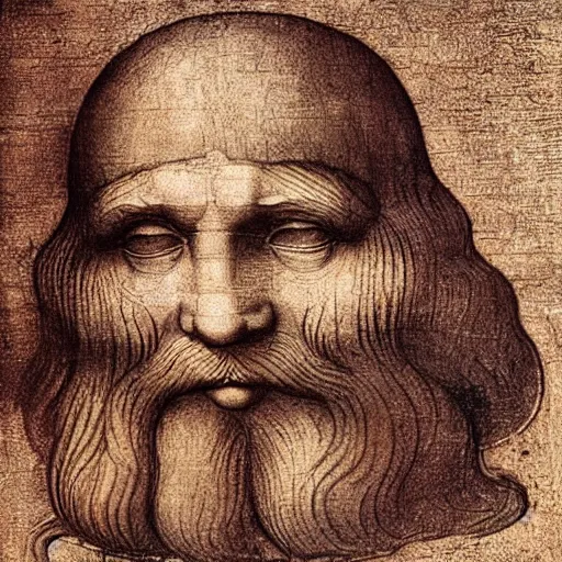 Image similar to artwork by Leonardo da Vinci
