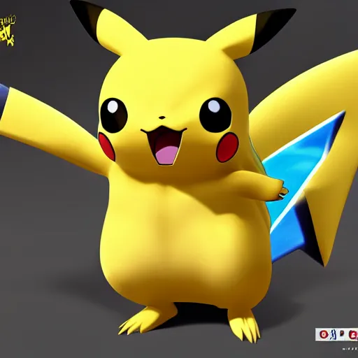 Prompt: Pikachu as a digimon, dramatic, hyperdetailed, artstation, photorealism, accurate, octane render, 8k,