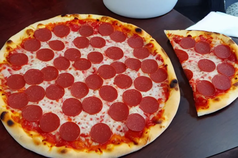 Image similar to pepperoni-pizza