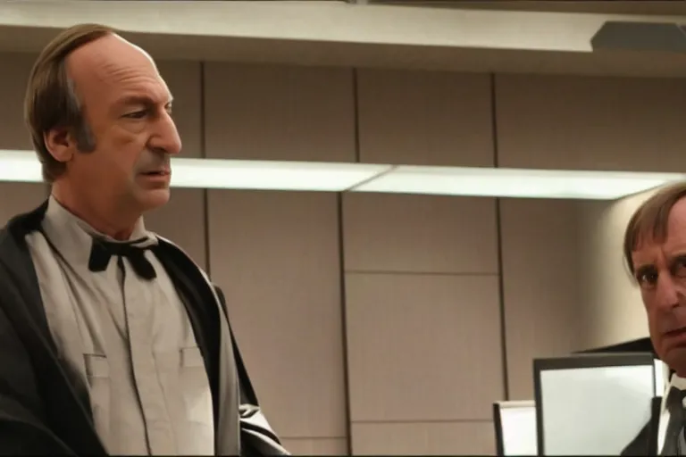 Image similar to darth vader in court being defended by saul goodman, better call saul, court images, 1 0 8 0 p, court archive images