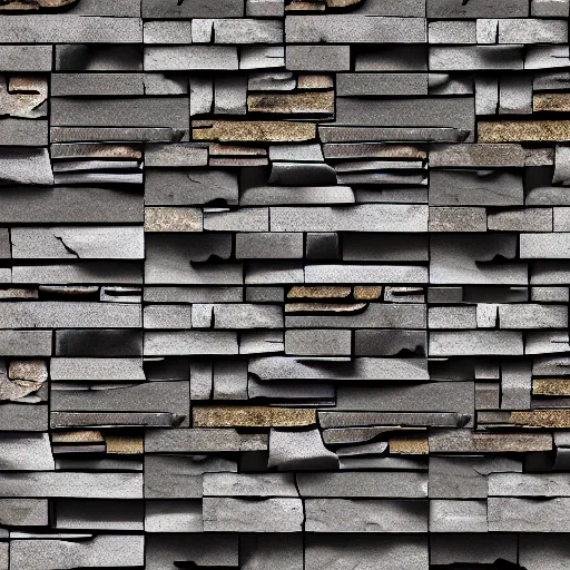 Image similar to stylized stone cladding texture by fortiche production 8 k