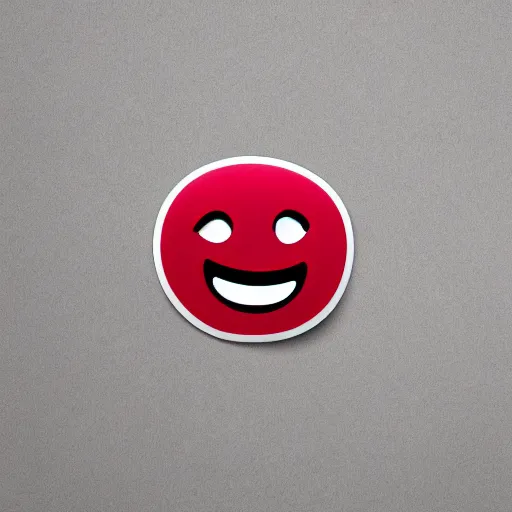 Image similar to sticker of an emoji with a nosebleed