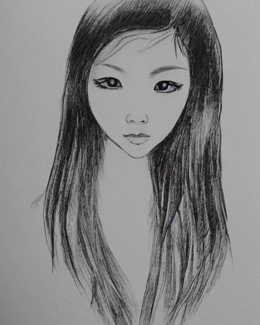 Draw a girl || Face Drawing || Pencil Sketch. : r/drawing