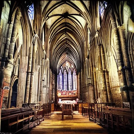 Image similar to “Durham Cathedral is made out of rizla, art station, highly detailed, Instagram”