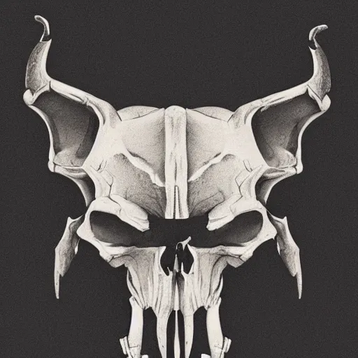 Image similar to jackal skull