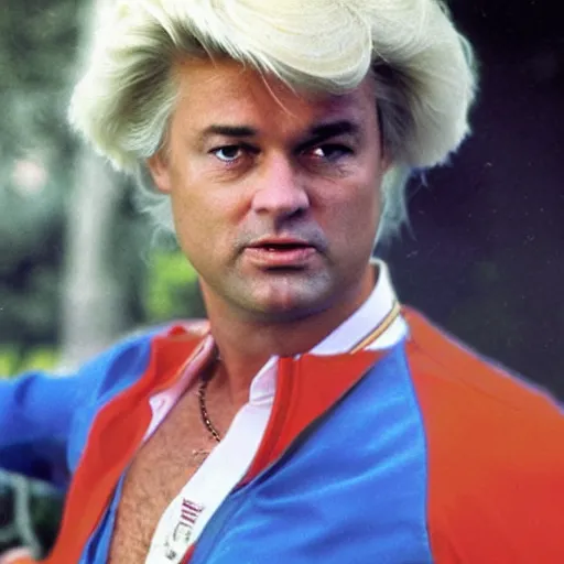 Image similar to geert wilders in the village people