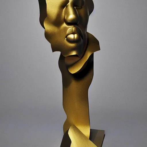 Image similar to abstract sculpture, by kanye west,