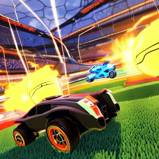 Image similar to rocket league