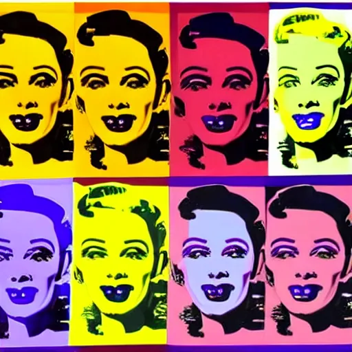 Image similar to Warhol Robot