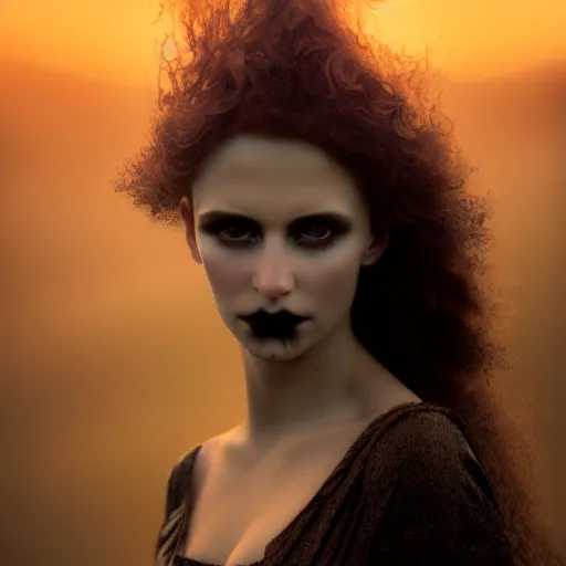 Prompt: photographic portrait of a stunningly beautiful gothic starlet renaissance female in soft dreamy light at sunset, contemporary fashion shoot, by edward robert hughes, annie leibovitz and steve mccurry, david lazar, jimmy nelsson, breathtaking, 8 k resolution, extremely detailed, beautiful, establishing shot, artistic, hyperrealistic, beautiful face, octane render