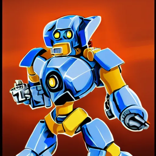 Image similar to mecha monkey hero