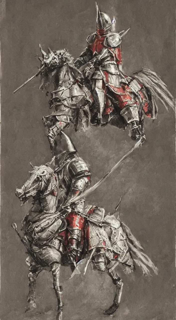 Image similar to a knight