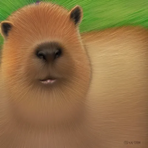 Image similar to “interstellar Capybara”