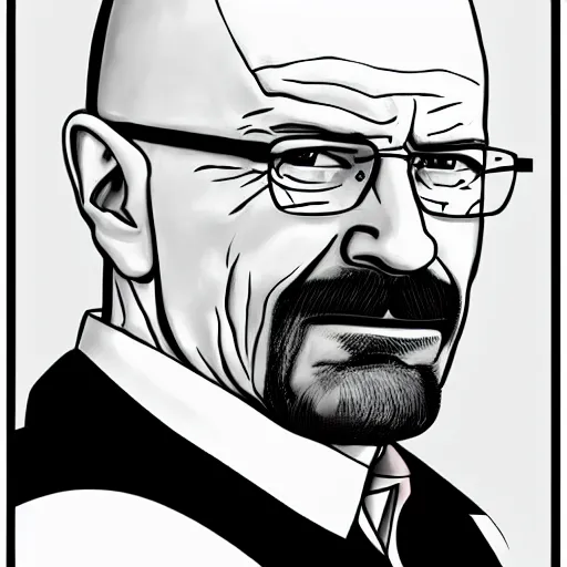 Prompt: fanart of pregnant walter white, devianart