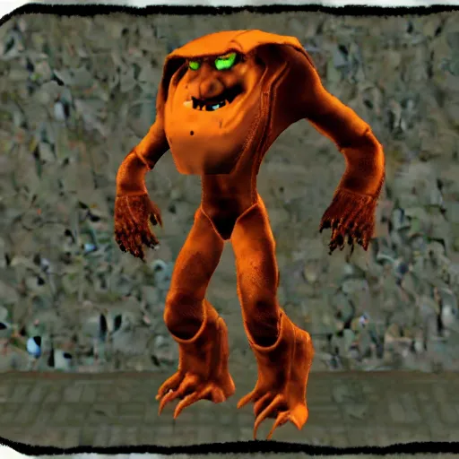 Image similar to ps 1 ron weasly doom npc