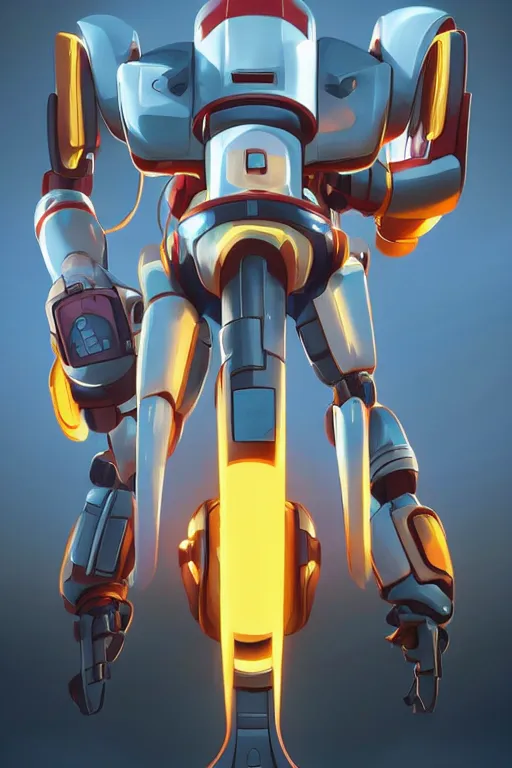 Image similar to metabots medabots medarotto medarot robot minimalist comics, behance hd by jesper ejsing, by rhads, makoto shinkai and lois van baarle, ilya kuvshinov, rossdraws global illumination ray tracing hdr radiating a glowing aura